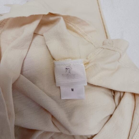 Anthropologie ROLLING STONES Tank Top Sz M Leopard Lip Sleeveless Graphic Print - Picture 10 of 11